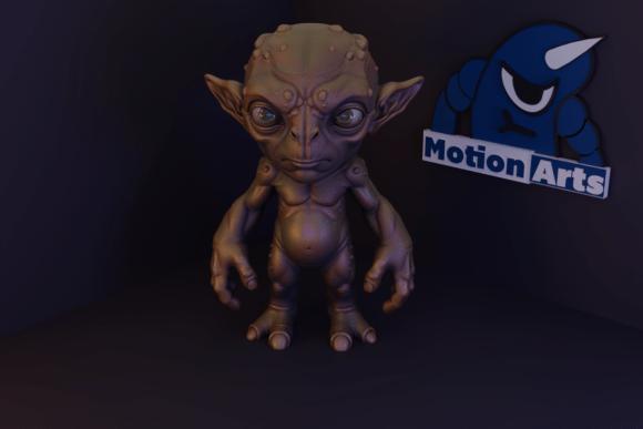Alien 3D Model: A Fun and Easy Print