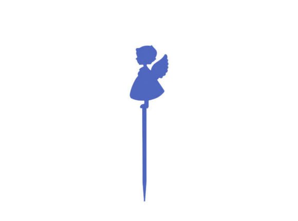Angel Cupcake Topper STL - 3D Model for Easy 3D Printing Decor