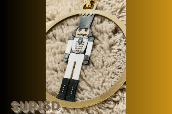 Bring Holiday Cheer with a 3D Nutcracker Christmas Ornament STL