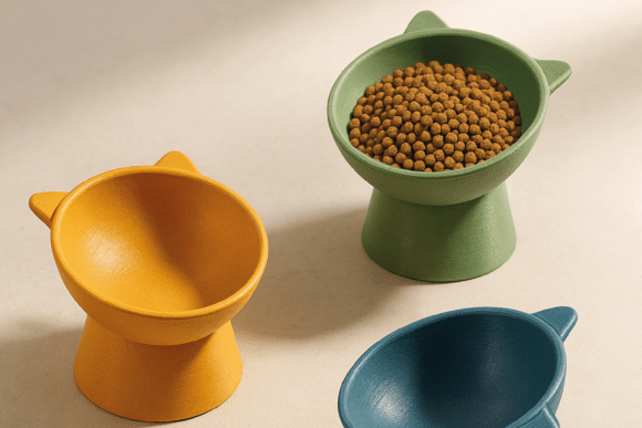 Cat Shape Pet Bowl: A Stylish and Functional Addition to Your Feline's Feeding Routine