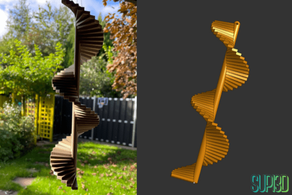Charming 3D Wind Spinner V3 for Your Space