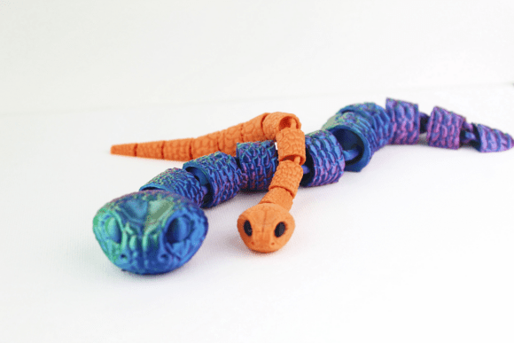 Discover the Flexibility and Charm of the Flexi Corn Snake 3D Model