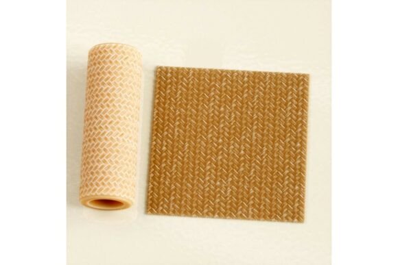 Enhance Your Projects with Woven Fabric Tweed Embossing
