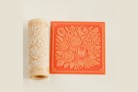 Enhancing Your Craft with the Rose Tulip Texture Roller STL
