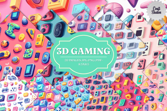 Explore the Versatility of 3D Gaming Digital Paper