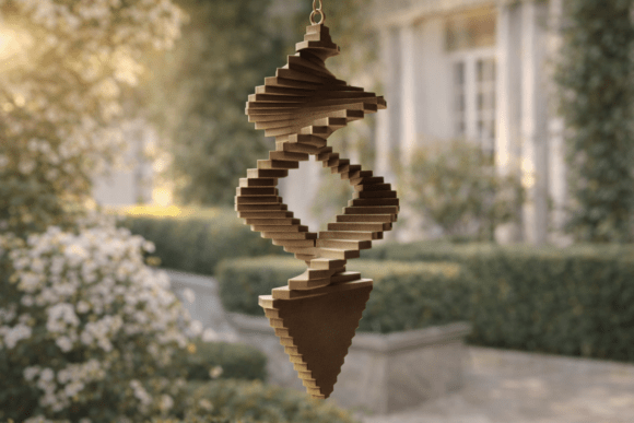 Exploring the 3D Wind Spinner STL 3MF: A Unique Addition to Your Outdoor Decor