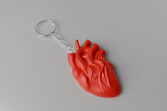 Exploring the REAL HEART Keychain STL 3D Printing File: A Comprehensive Guide