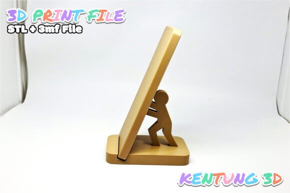 Phone Holder 3D Print Model: A Practical and Versatile Solution