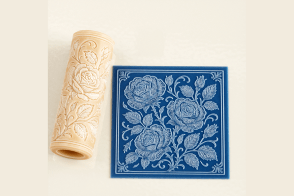 Rose Texture Roller STL: A Must-Have Tool for Craft Enthusiasts